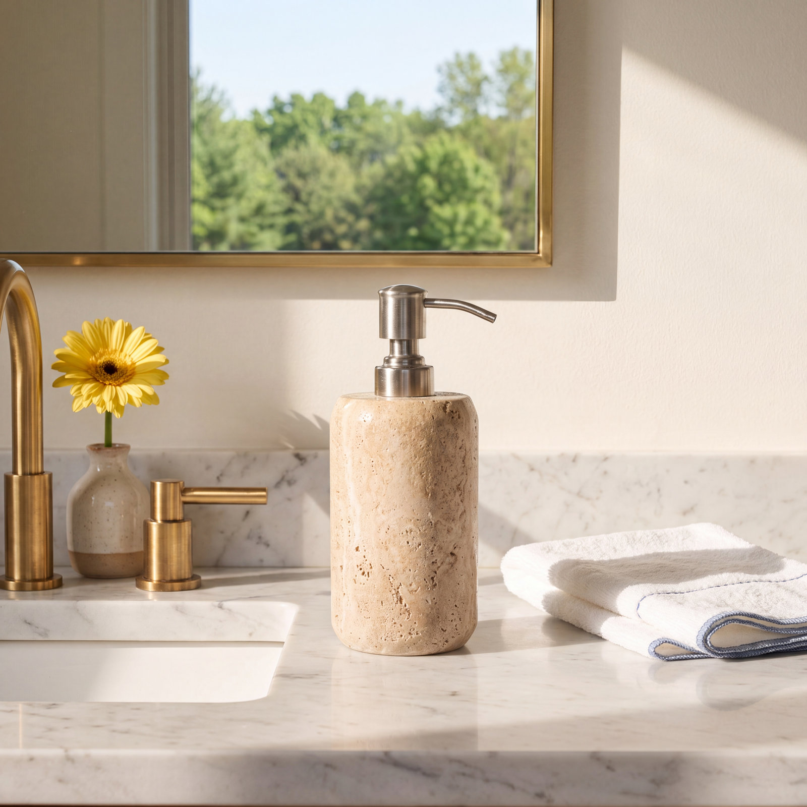 Austin Marble Soap Dispenser