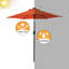 Parasol de marché lumineux 7,5 pi Atanase-2077758259-2051477505