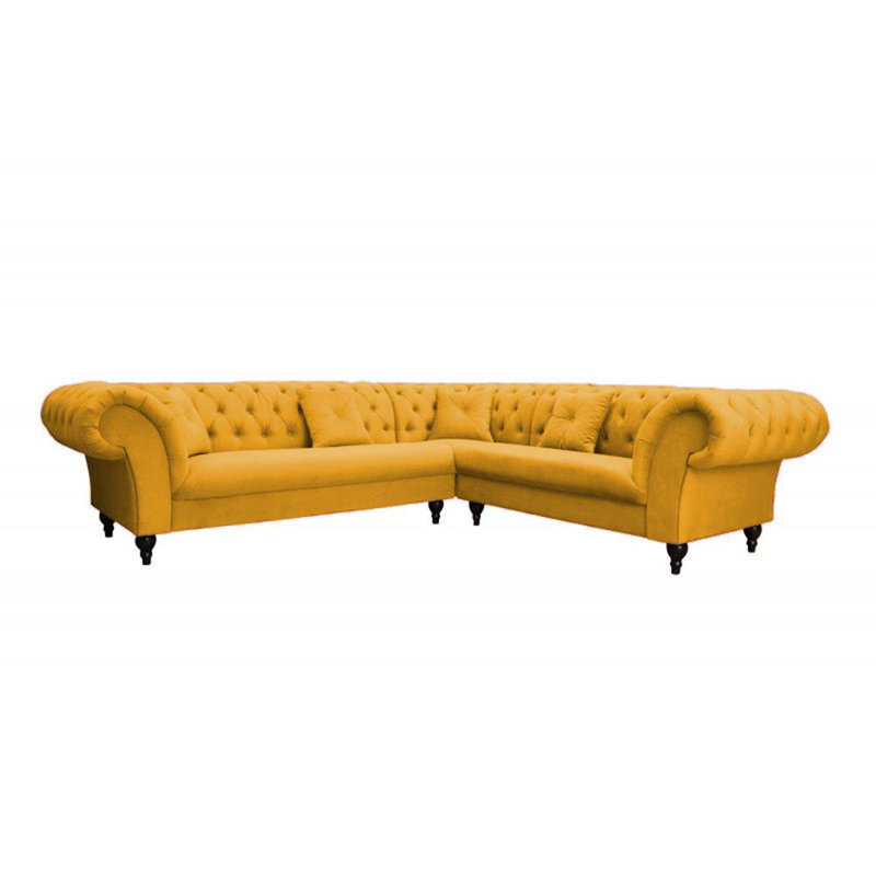 Blanchard Corner Sofa , Yellow, Left