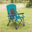 Chaise de jardin robuste à haut dossier; chaise pliante portable avec porte-gobelet-1024135830