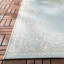 Tapis oriental crème / turquoise Danya-2127366229