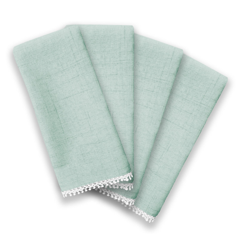 Serviettes de table Lenox French Perle, Ice Ble
