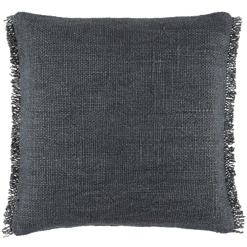 Griffin Linen Decorative Pillow, Granite, Pillow Cover Only - No Insert
