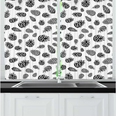 Tailored Kitchen Curtain