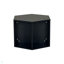 Table d'appoint hexagonale 23,62 po Table de chevet Sumac birmane-55115391