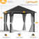 10 Ft. W x 10 Ft. D Aluminum Patio Gazebo