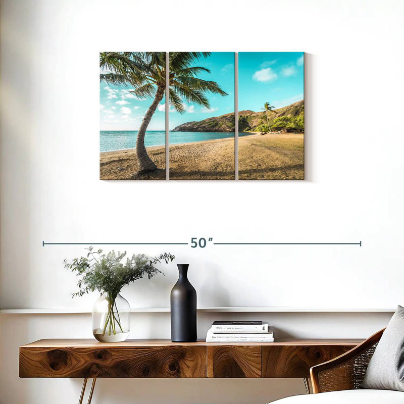 Gillard Honolulu Beach Palmiers, H 20 po x l 33 po