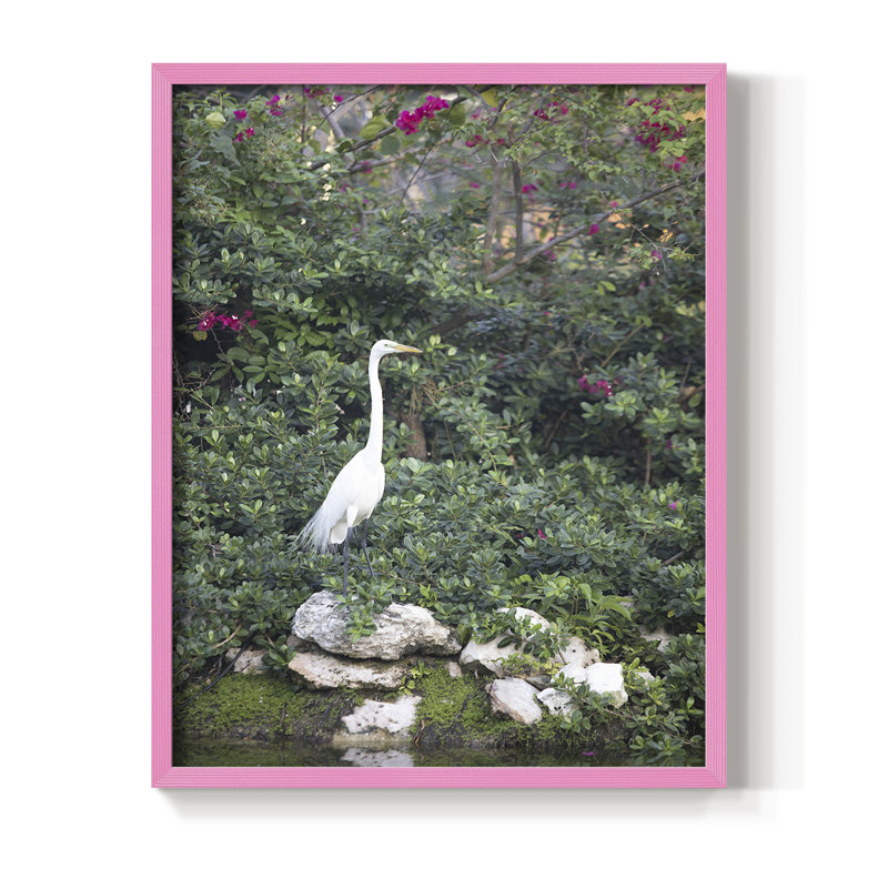 Impression encadrée Matisse MDCC-XXI - bois massif, H 10 po x l 8 po, Rose