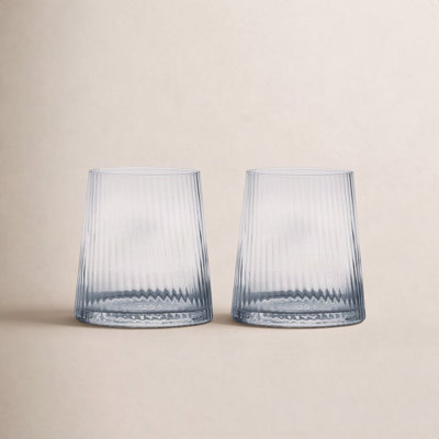 Zoya Ribbed Drinking Glass