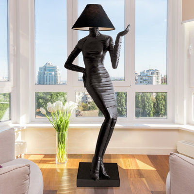 Lampe sur pied 76 po Mademoiselle