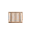 Tablettes de rangement murales modernes pour salle de bain avec 2 supports de fixation
