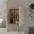 4-Shelf Bathroom Medicine Cabinet With Mirror-1971167175