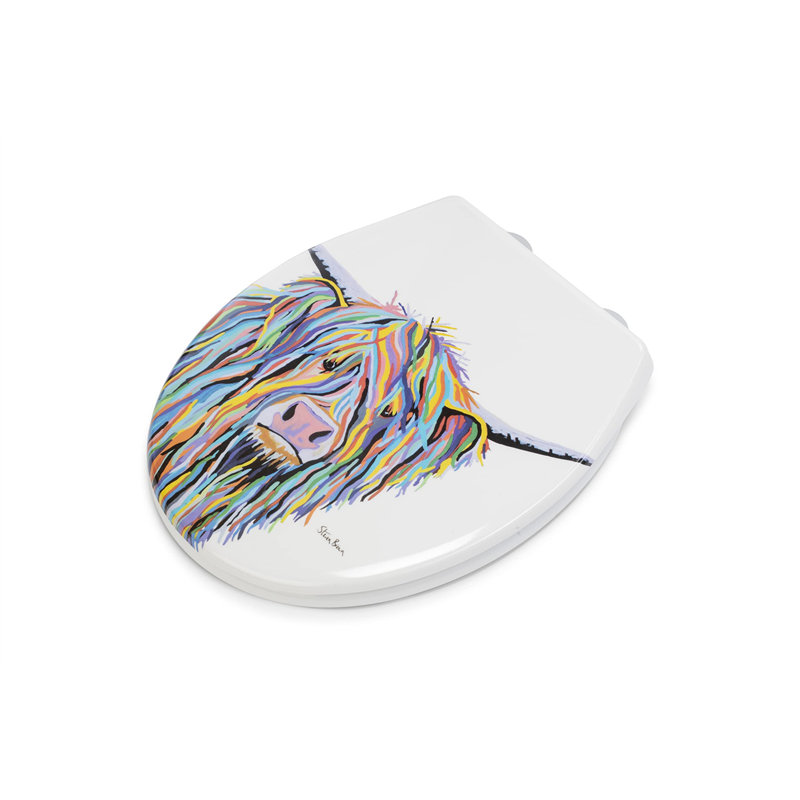 Angus Soft Close Round Standard Toilet Seat