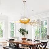 Borg 3 - Light Birdcage Chandelier