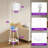 63"H Tray Table Floor Lamp With USB Charging-1808632022