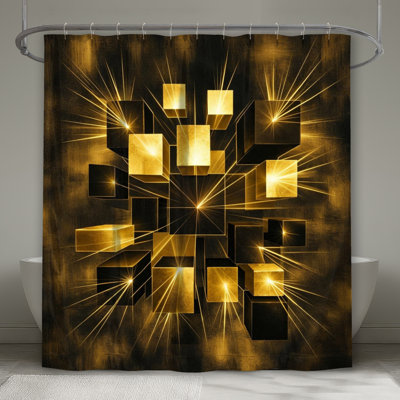 Rideaux de douche flottants extra longs