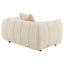 Chaise rembourrée et demi galet Chanab