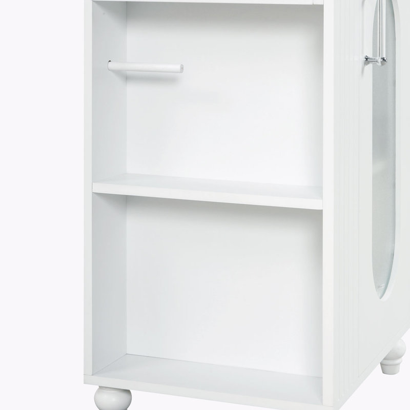 Meuble-lavabo de salle de bain avec lavabo, Blanc