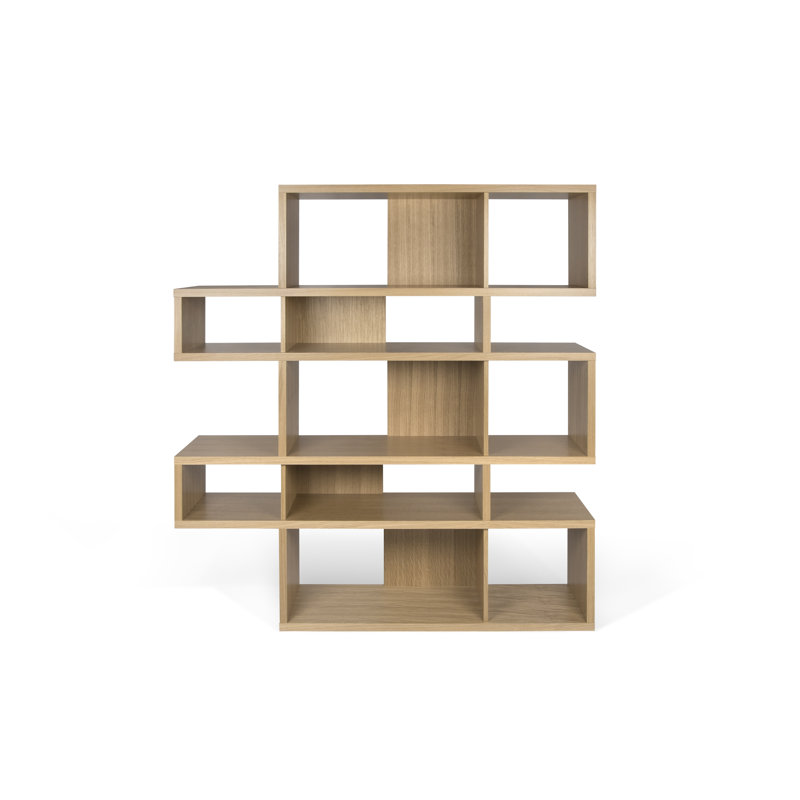 Geometric Bookcase, Oak
