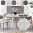 Engineered Stone Round Dining Table