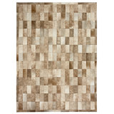 Daedalus Cowhide Geometric Area Rug