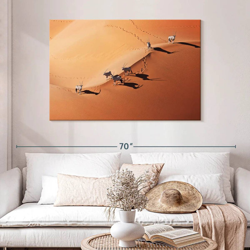 Namib Desert Scene, 32" H x 48" W