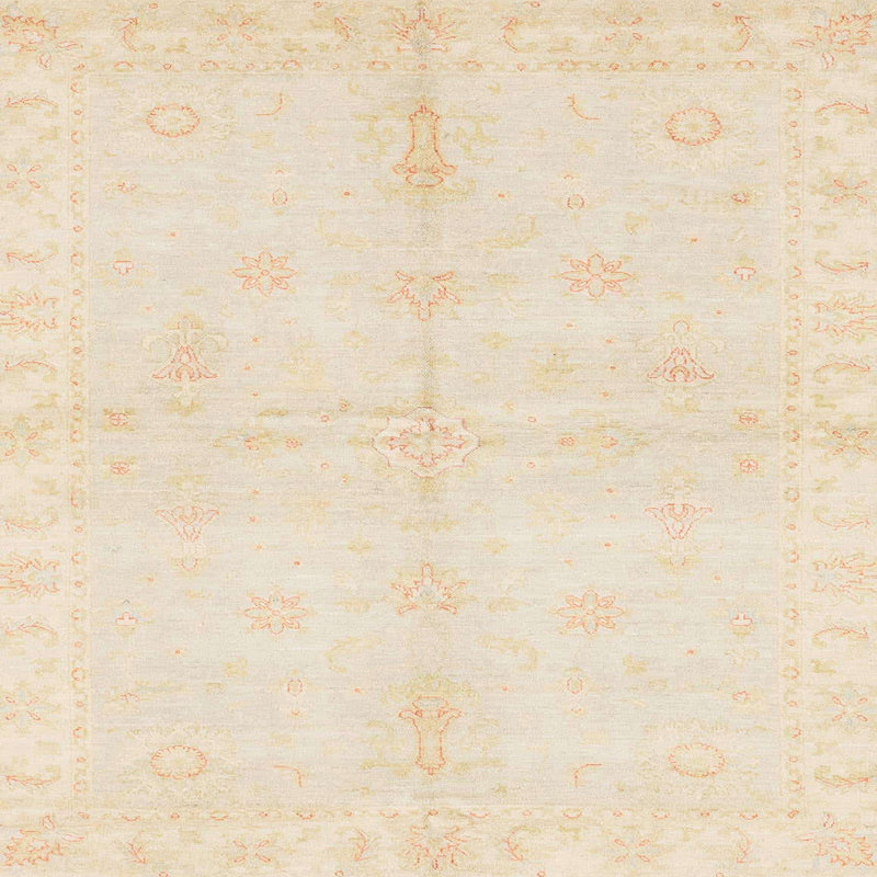 Oriental Indoor Rug, Square 7'