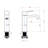 Single-Hole Single-handle Bathroom Faucet with Drain Assembly-68961164