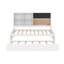  Lit de jour avec tablettes de rangement, tableau noir, tableau de liège, ports USB et lit gigogne-1181893184