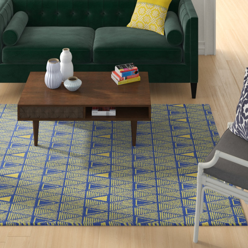Jordao Geometric Indoor Rug, Rectangle 5' x 7'