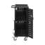 Chariot de chargement, station de chargement mobile pour 16 appareils, compatible avec les écrans jusqu'à 15,6 pouces, chariot de chargement pour bureaux et salles de classe, tablettes et ordinateurs portables, conçu pour les Chromebooks-116008020