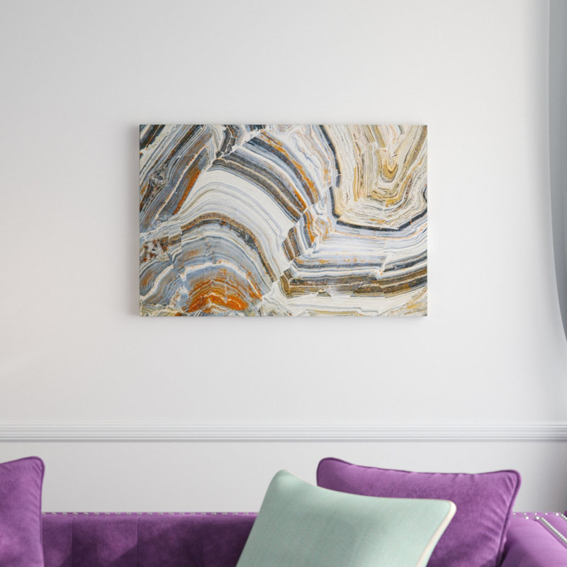 « conception visuelle de la création »-impression, 24 po x 36 po, Toile