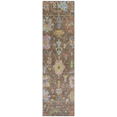 Machine Washable Indoor/Outdoor Leavittsburg ACN2234 Global Rug