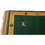 Tapis vert noué à la main de haute qualité