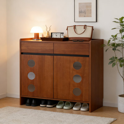 Nordic Vintage Shoe Storage Cabinet