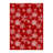 Chamora Washable Christmas Rug with Classic Red and Snowflake Design-1779635423