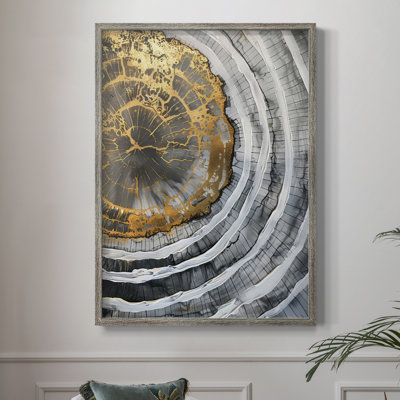 ABSTRACT Series CCXXXI Framed Print - Solid Wood