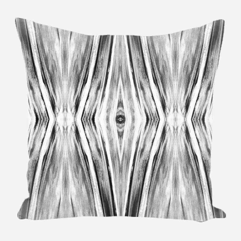Linen Throw Square Pillow Cover & Insert, 17" x 17"