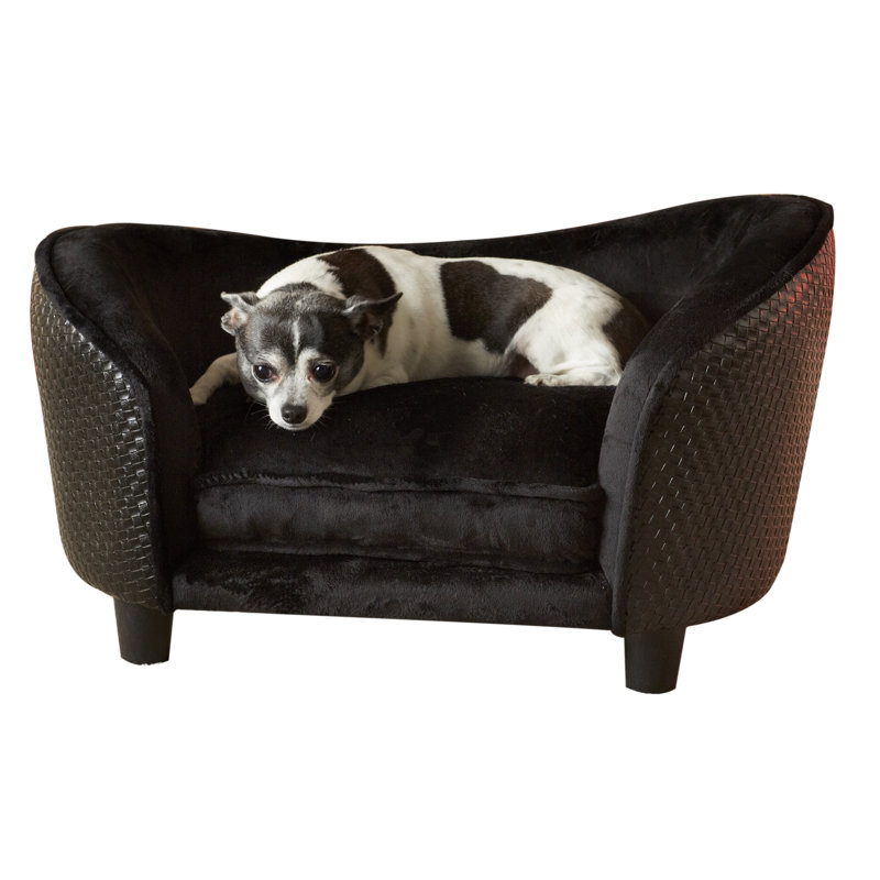 Polyester Pet Bed, Black