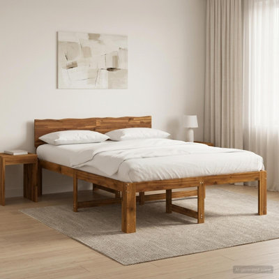 Solid Wood Bed Frame
