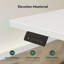 Bureau debout réglable en L 75 po-984395926-990515102