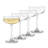 Libbey Paneled Coupe Cocktail Glasses, 8.5-Ounce