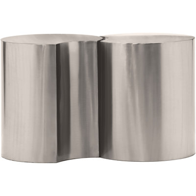 Ismah Iron Top End Table Set