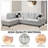 Quinnes Upholstered L-Shaped Sectional-1255101599-1255101596