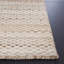 Morano Striped Handmade Flatweave Wool Beige Area Rug-19266053
