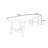 High quality solid wood dining table-1061138336