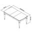 Moira Extendable Solid Wood Base Dining Table-29205913-29134144