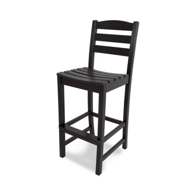 POLYWOOD® La Casa Café Armless Patio Bar Stool