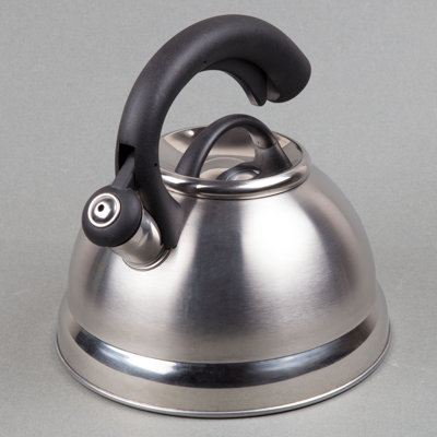 Creative Home 2.6 Quarts Stainless Steel Whistling Stovetop Tea Kettle