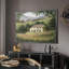 Paysage rétro - CCXLV III - Impression sur toile tendue-347604859-347627731